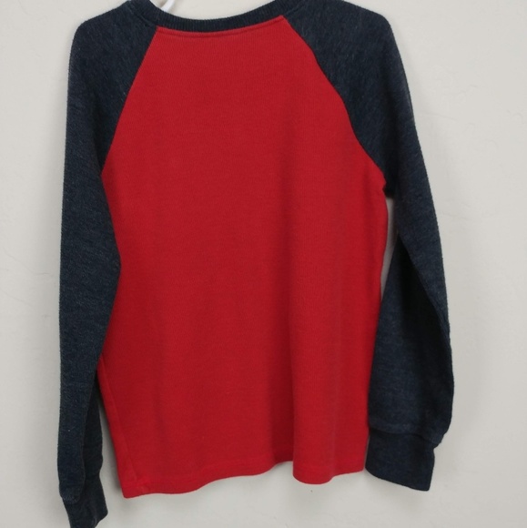 Red and Gray long sleeve tee - Picture 4 of 7